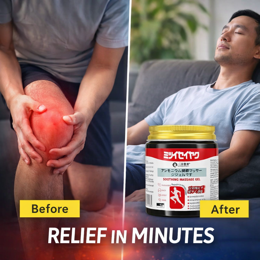 Japanese Instant Pain Relief Soothing Massage Gel (Buy 1 Get 1 FREE)