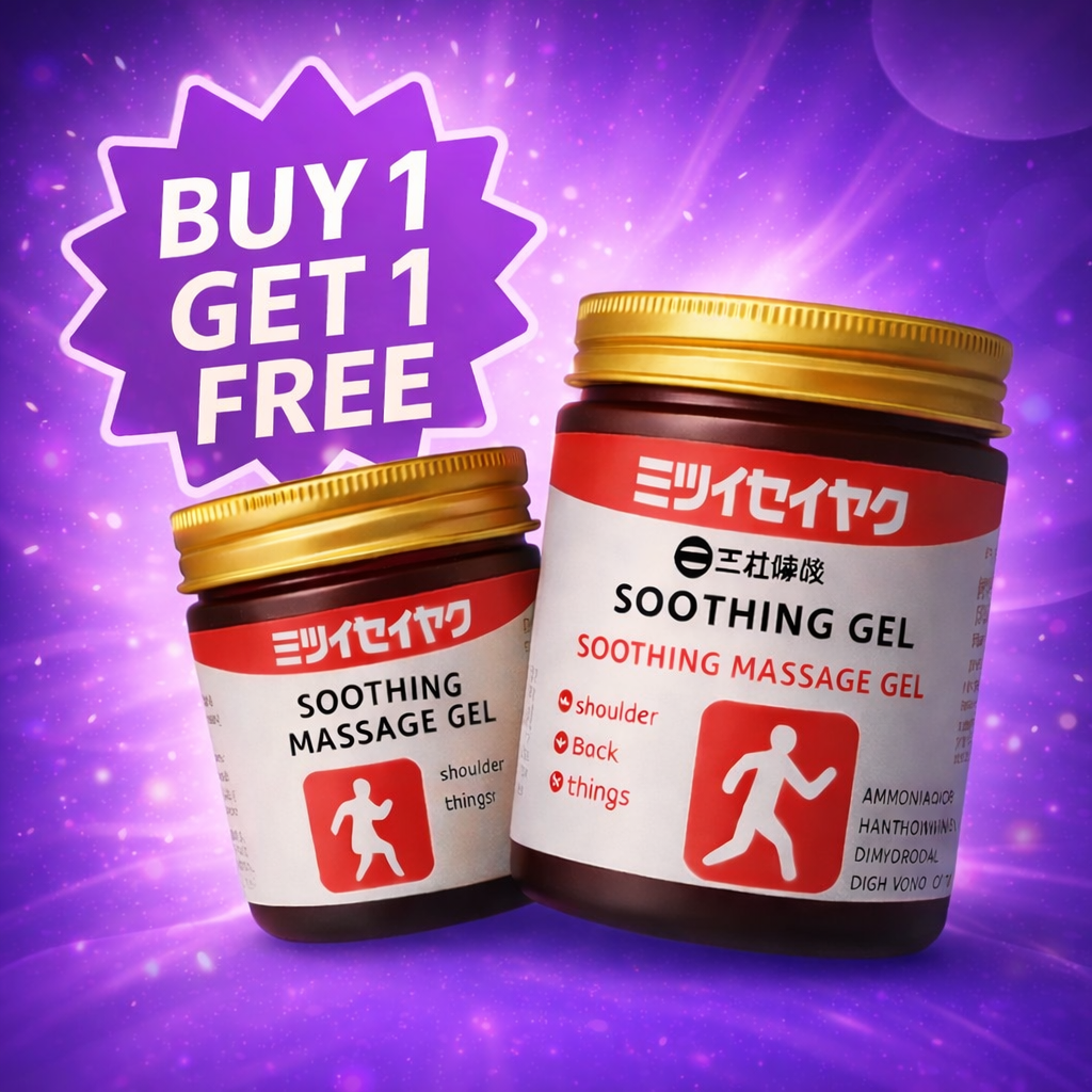 Japanese Instant Pain Relief Soothing Massage Gel (Buy 1 Get 1 FREE)